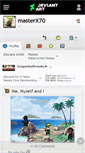 Mobile Screenshot of masterx70.deviantart.com