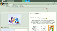 Desktop Screenshot of amy2sa-fan.deviantart.com