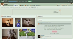 Desktop Screenshot of kikuto.deviantart.com