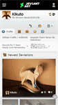 Mobile Screenshot of kikuto.deviantart.com