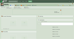 Desktop Screenshot of kikomia.deviantart.com