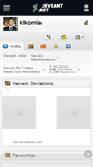 Mobile Screenshot of kikomia.deviantart.com