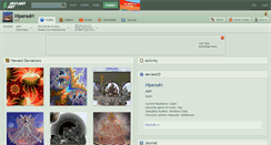 Desktop Screenshot of hiperadri.deviantart.com