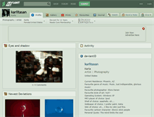 Tablet Screenshot of karlitasan.deviantart.com
