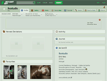 Tablet Screenshot of ikostudio.deviantart.com