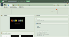 Desktop Screenshot of ogya.deviantart.com