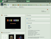 Tablet Screenshot of ogya.deviantart.com