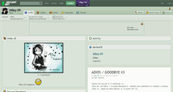 Desktop Screenshot of miley-09.deviantart.com