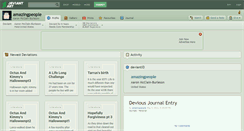 Desktop Screenshot of amazingpeople.deviantart.com