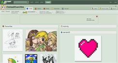 Desktop Screenshot of chelsea00sunchine.deviantart.com