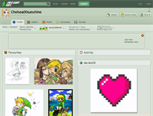 Tablet Screenshot of chelsea00sunchine.deviantart.com