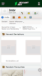 Mobile Screenshot of 3mbr.deviantart.com