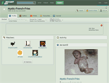Tablet Screenshot of mystic-french-fries.deviantart.com