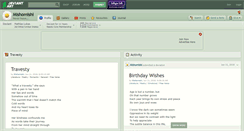 Desktop Screenshot of mishomishi.deviantart.com