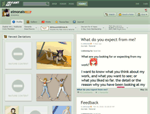 Tablet Screenshot of elmonais.deviantart.com