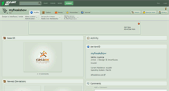 Desktop Screenshot of myfreakshow.deviantart.com