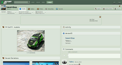 Desktop Screenshot of bauernbua.deviantart.com