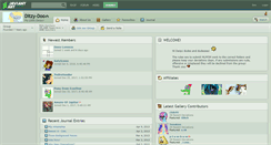 Desktop Screenshot of ditzy-doo.deviantart.com