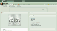 Desktop Screenshot of black--book.deviantart.com