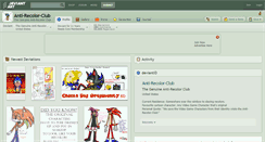 Desktop Screenshot of anti-recolor-club.deviantart.com