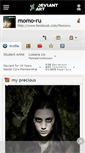 Mobile Screenshot of momo-ru.deviantart.com