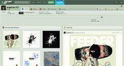 Desktop Screenshot of angelneo107.deviantart.com