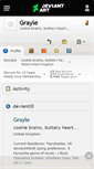 Mobile Screenshot of grayle.deviantart.com
