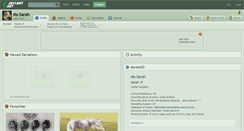 Desktop Screenshot of ms-sarah.deviantart.com