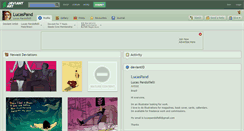 Desktop Screenshot of lucaspand.deviantart.com