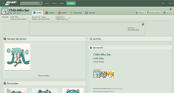 Desktop Screenshot of chibi-miku-san.deviantart.com