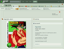 Tablet Screenshot of hug-rome.deviantart.com