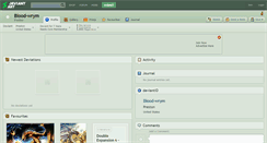 Desktop Screenshot of blood-wrym.deviantart.com