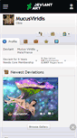 Mobile Screenshot of mucusviridis.deviantart.com