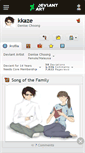 Mobile Screenshot of kkaze.deviantart.com