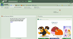 Desktop Screenshot of lucoshi.deviantart.com