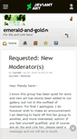 Mobile Screenshot of emerald-and-gold.deviantart.com