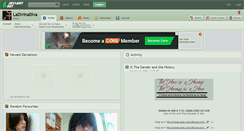 Desktop Screenshot of ladivinadiva.deviantart.com