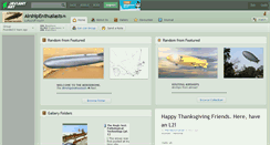 Desktop Screenshot of airshipenthusiasts.deviantart.com