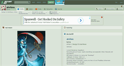 Desktop Screenshot of airefana.deviantart.com