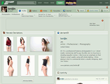 Tablet Screenshot of lordjin.deviantart.com