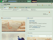 Tablet Screenshot of lma-design.deviantart.com
