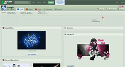 Desktop Screenshot of donsgirl.deviantart.com