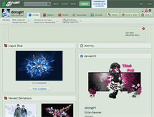 Tablet Screenshot of donsgirl.deviantart.com