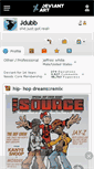Mobile Screenshot of jdubb.deviantart.com