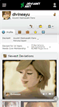 Mobile Screenshot of divineayu.deviantart.com