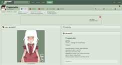 Desktop Screenshot of frappelatte.deviantart.com