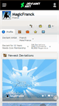 Mobile Screenshot of magicfranck.deviantart.com