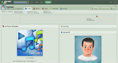 Desktop Screenshot of manuee.deviantart.com