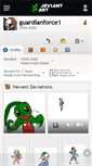Mobile Screenshot of guardianforce1.deviantart.com