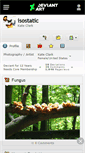 Mobile Screenshot of isostatic.deviantart.com